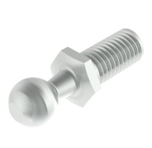 4x M6 Thread Ball Studs for Gas Struts 10mm Ball DIN71803 End Fittings