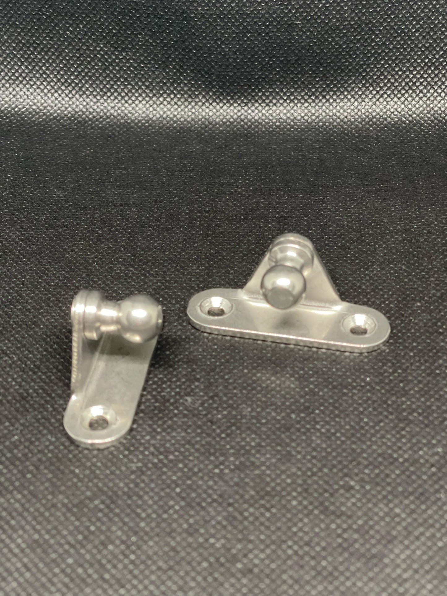 2PCS-Gas Strut End Fittings – 10mm Ball Pin Bracket for Right Inside Stainless Steel