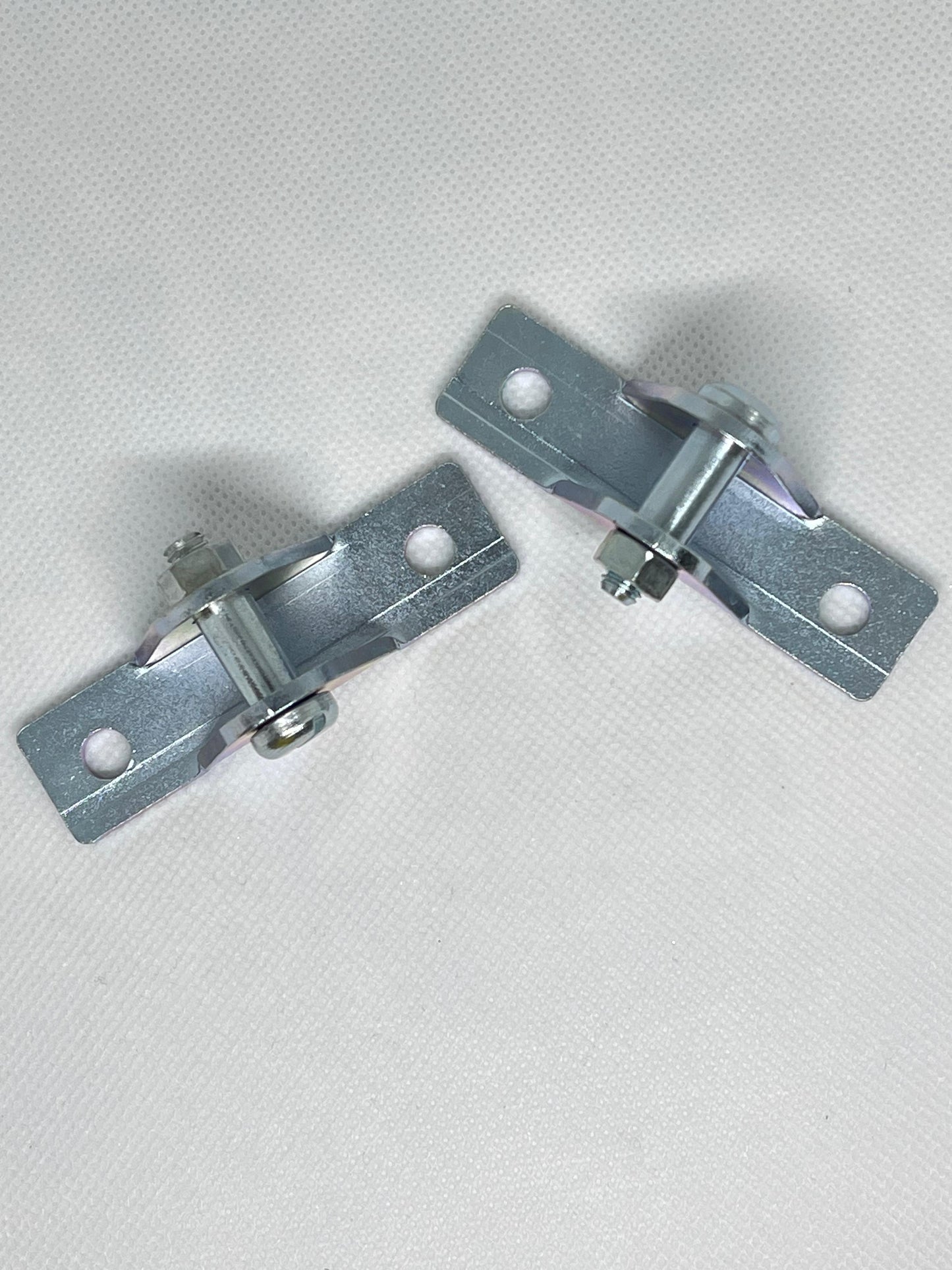 2x 8mm Gas Strut Brackets M6 Bolt Side Mount Zinc-Plated Ball Stud Fittings