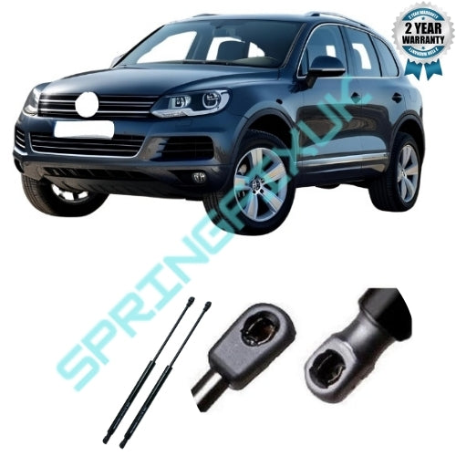 2x Tailgate Gas Struts for VW Touareg – OEM 7L6823359A/B 125N 535mm Boot Lift
