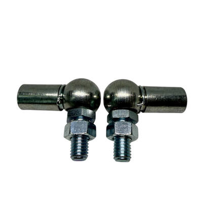 M8 Gas Strut Angle Joint DIN 71802 13mm Ball 30mm Reach Zinc Plated - Size Reference | SpringFix UK