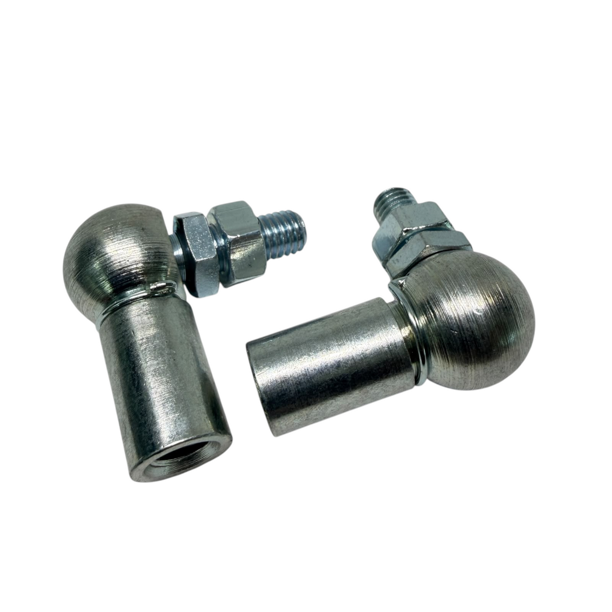M8 Gas Strut Angle Joint DIN 71802 13mm Ball 30mm Reach Zinc Plated - Detail | SpringFix UK