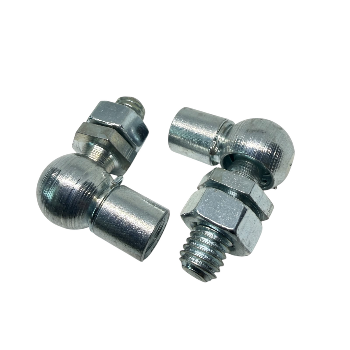 M8 Gas Strut Angle Joint DIN 71802 10mm Ball 18mm Reach Zinc Plated - Detail | SpringFix UK