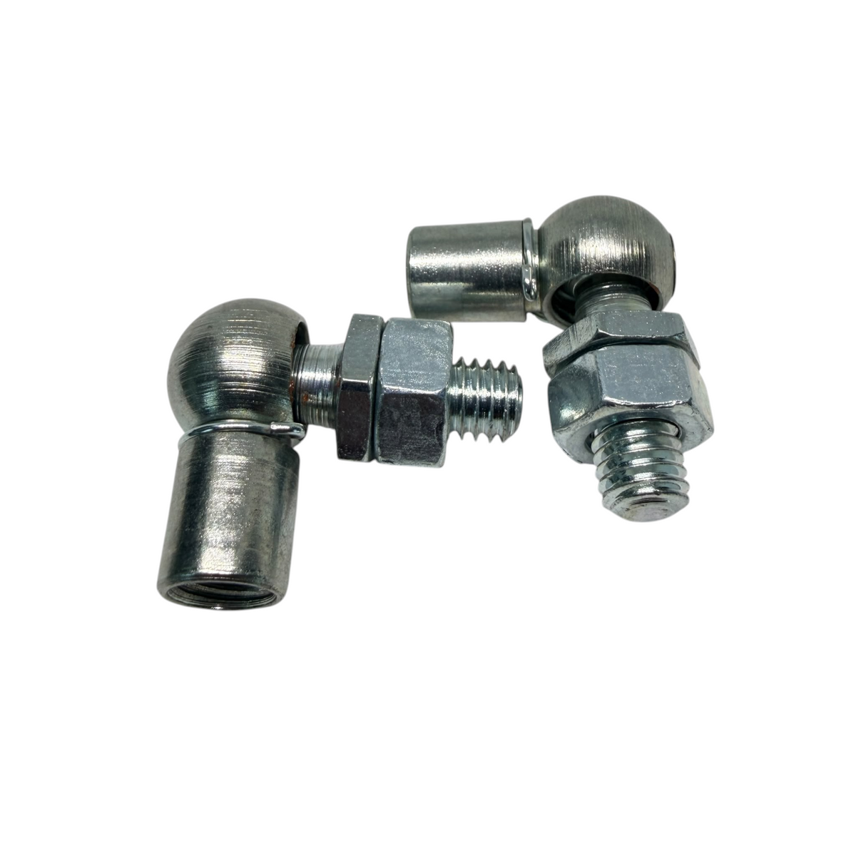 M8 Gas Strut Angle Joint DIN 71802 10mm Ball 19mm Reach Zinc Plated - Size Reference | SpringFix UK
