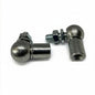 2x M6 Gas Strut Ball Joint End Fittings 10mm Female Thread Zinc Plated Steel