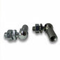 2x M8 Gas Strut Ball Joint End Fittings 10mm DIN 71802 Zinc Plated Steel
