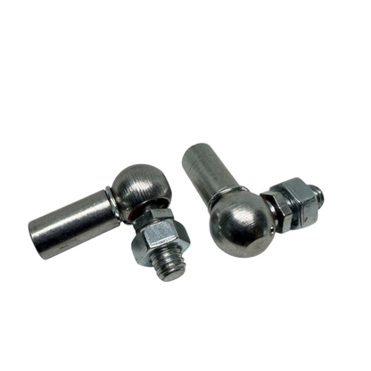 M5/M6 Gas Strut Angle Joint DIN 71802 8mm Ball 22mm Reach Zinc Plated - Size Reference | SpringFix UK