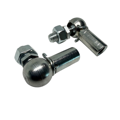 M6 Gas Strut Angle Joint DIN 71802 8mm Ball 22mm Reach Zinc Plated - Size Reference | SpringFix UK