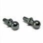 2x M6 Gas Strut Ball Stud Bolts 10mm Ball Male Thread Zinc Plated Steel