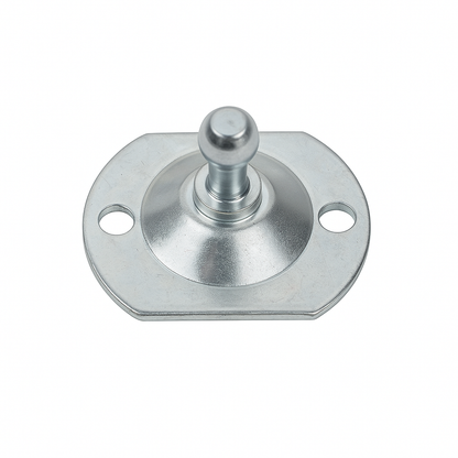 2x 10mm Gas Strut Brackets Fixed Ball Stud Zinc-Plated Steel Mount Fittings