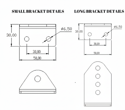 300N Hydraulic Gate Closer – Heavy Duty Soft Close Arm Set M8 Fittings UK Seller
