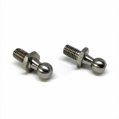 2x M8 Stainless Steel Gas Strut Ball Stud Bolts 10mm Ball Male Thread