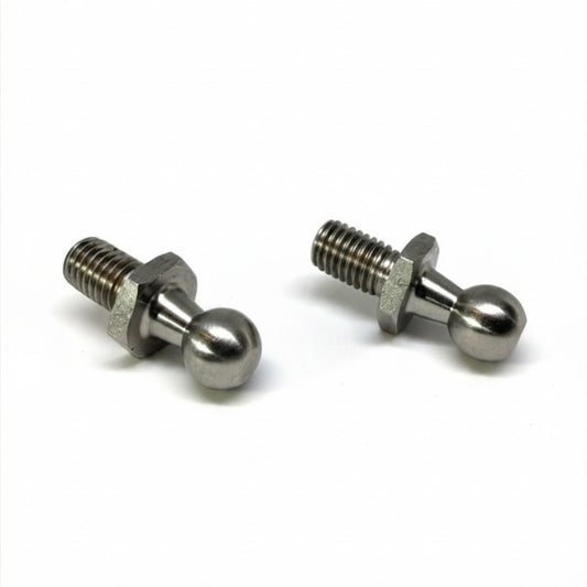 2x M8 Stainless Steel Gas Strut Ball Stud Bolts 10mm Ball Male Thread