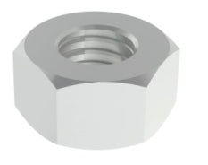 10x M8 A2 Stainless Steel Hex Full Nuts – DIN 934 Rustproof – SpringFixUK