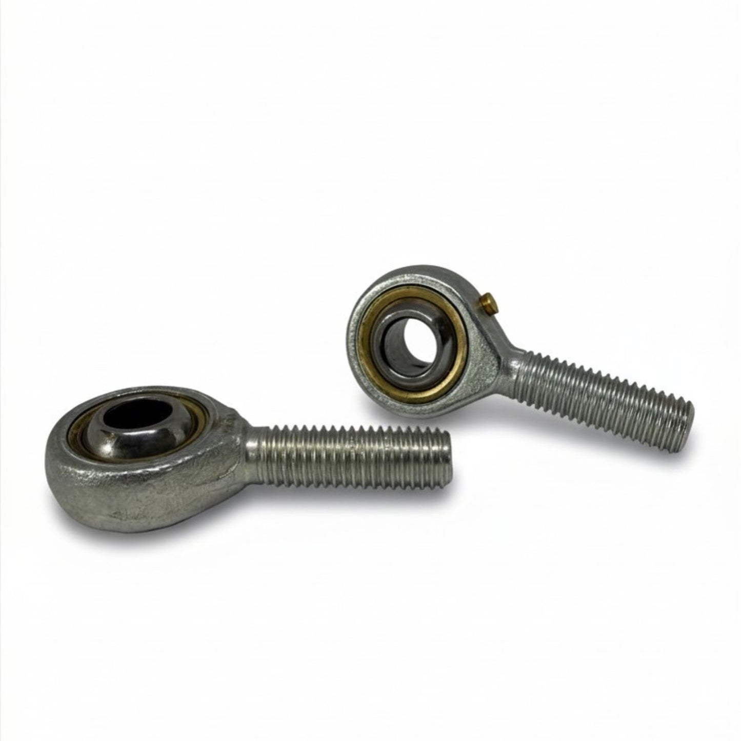 2x POS10 M10 Male Rod End Bearings 10mm Bore RH Rose Joints Zinc Plated