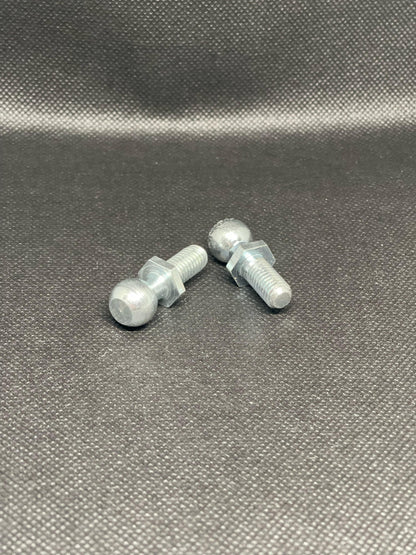 2x M8 Thread Ball Studs for Gas Struts 13mm Ball DIN71803 End Fittings
