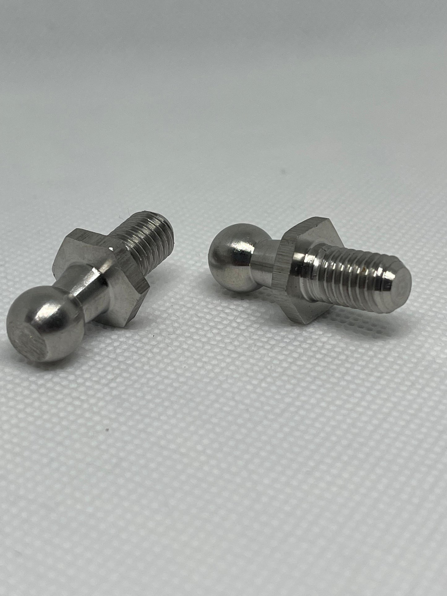 2x M8 Thread Gas Strut Ball Studs + 10mm Ball Joint Stainless Steel End Fittings
