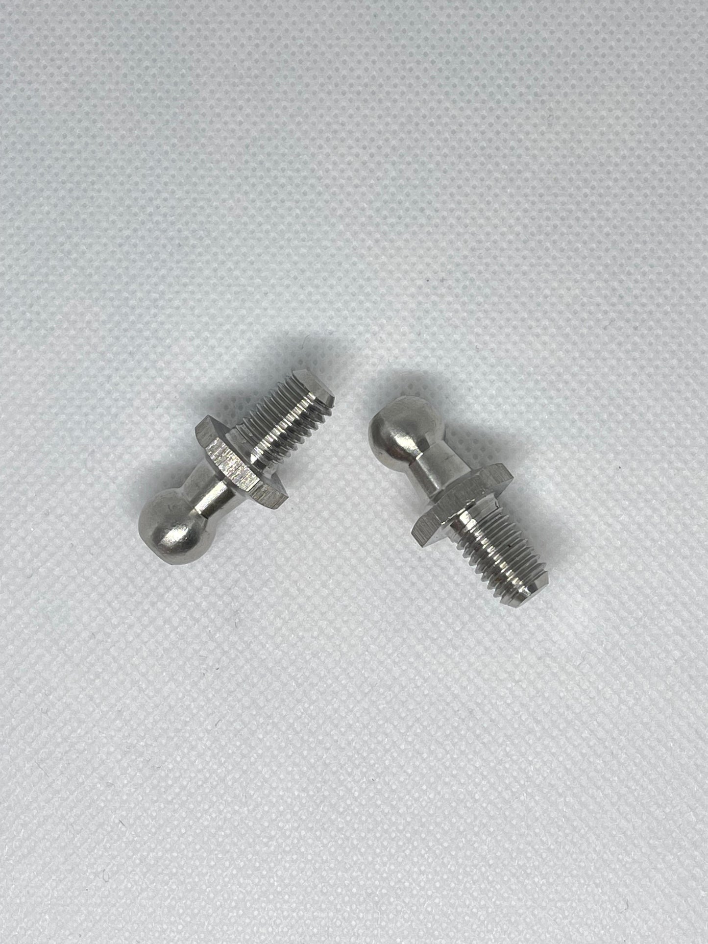 2x M8 Thread Gas Strut Ball Studs + 10mm Ball Joint Stainless Steel End Fittings