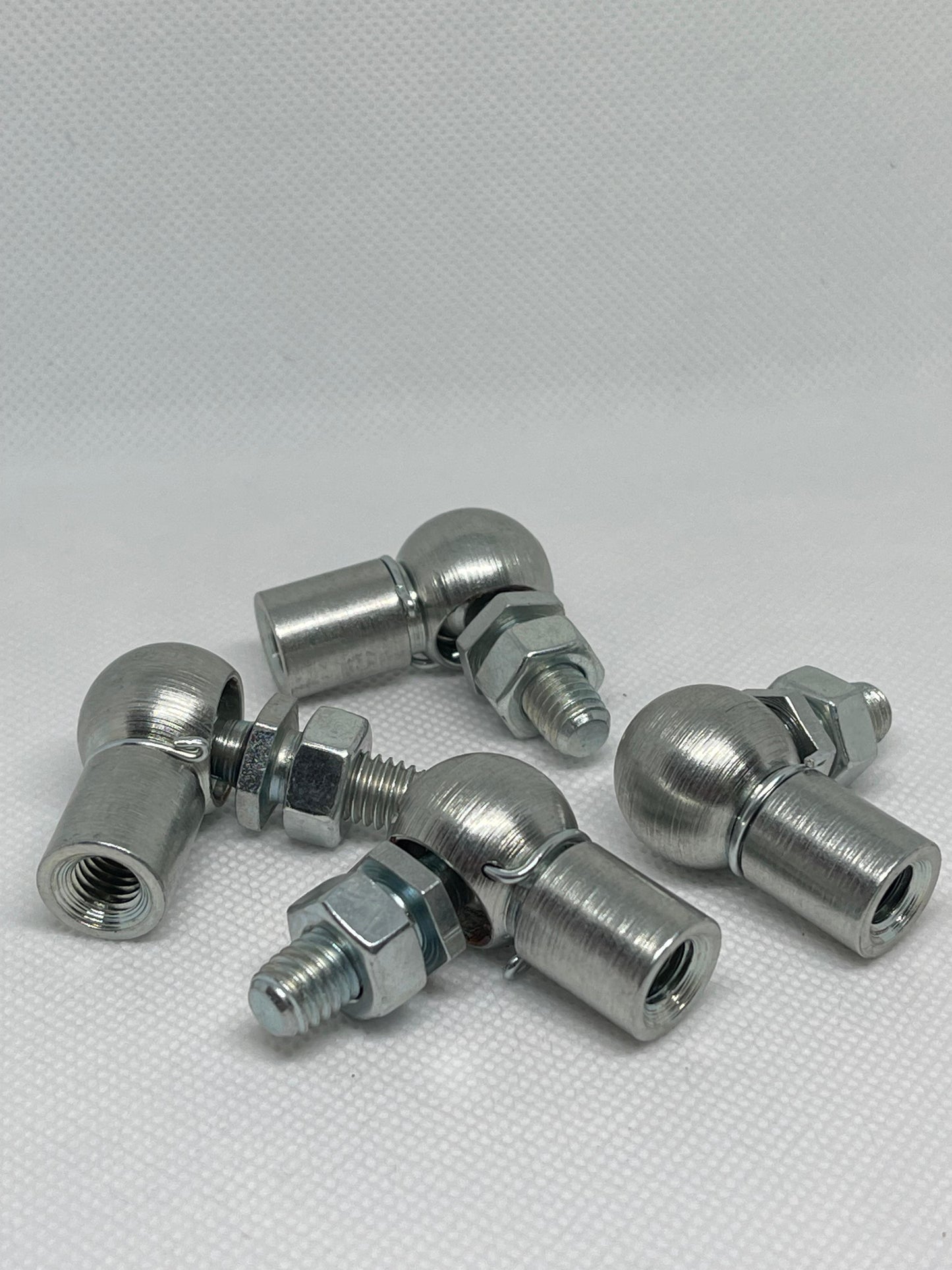 2x Gas Strut End Fittings M10 Thread - 16mm Ball Joint – Universal Connectors