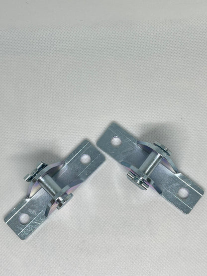 2x Gas Strut Brackets – 8mm Ball Pin Clip-Type Mounting Fittings for Eye End Struts