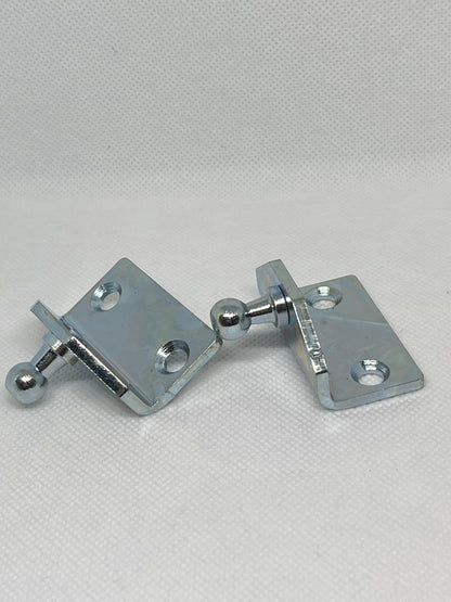 2x Gas Strut Brackets 10mm Ball Stud – Side Mount Metal Fittings (Left-Out)