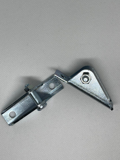 2x 8mm Pivot Gas Strut Brackets M6 Bolt Side Mount Zinc-Plated Steel Fittings