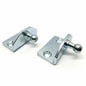 2x 10mm Ball Stud Gas Strut Brackets Left Hand Side Mount Zinc Plated