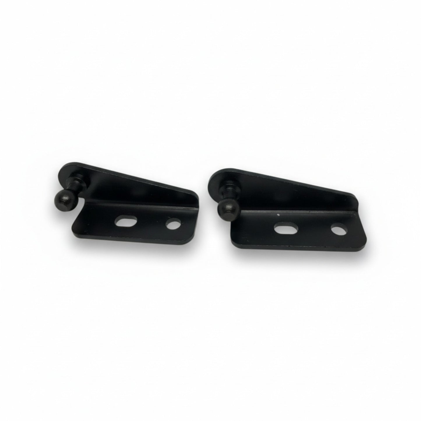 2x 10mm Gas Strut Bracket Left Hand Ball Stud Black