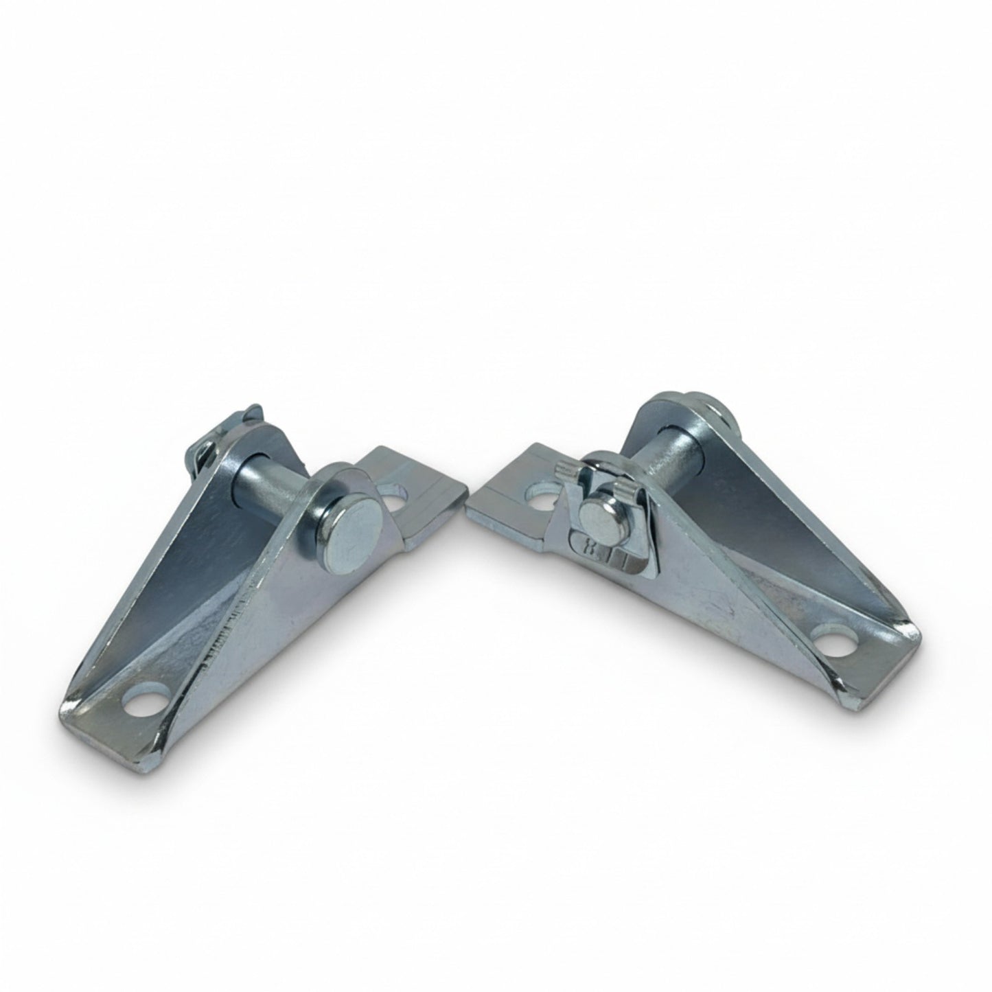 2x Gas Strut Mounting Brackets 8mm Ball Pin Clip-On Quick Release Zinc Plated
