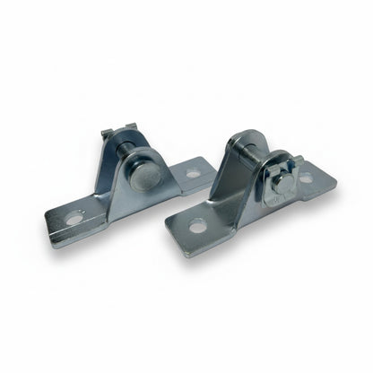 2x 8mm Pin Mount Gas Strut Brackets Clip Type Quick Fit Zinc Plated