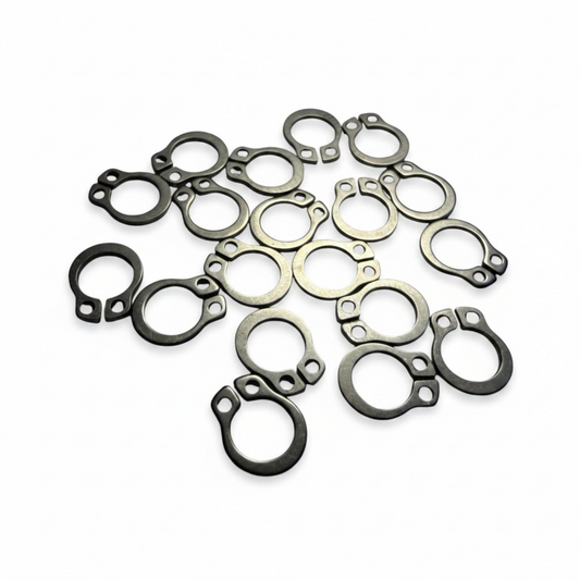 Stainless Steel External Circlips DIN 471 Retaining Rings 6mm 8mm 10mm | SpringFix UK SpringFixUk