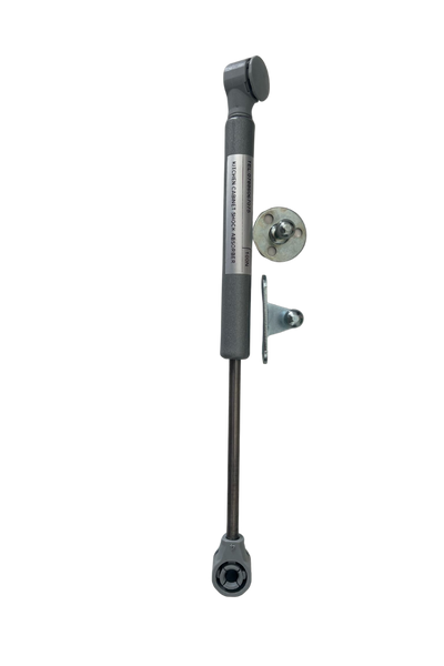 2x 100N Gas Strut Soft Open Shock Absorber for Kitchen Cabinets – Size 6/15 – 245mm Length