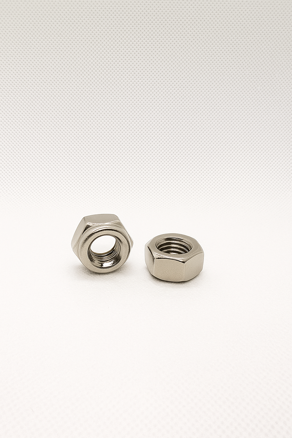 10x M6 A2 Stainless Steel Hex Nuts – DIN 934 Full Nut Metric | Rustproof UK