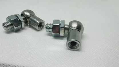M6/M8 Gas Strut Angle Joint DIN 71802 10mm Ball, 19mm Reach – 2 Pack | SpringFix UK