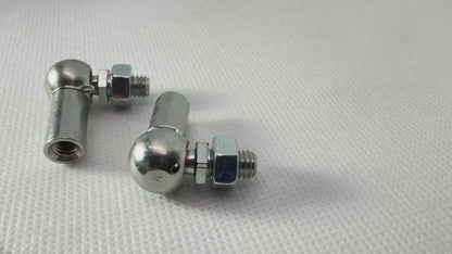 M5/M6 Gas Strut Angle Joint DIN 71802 8mm Ball, 22mm Reach – 2 Pack | SpringFix UK