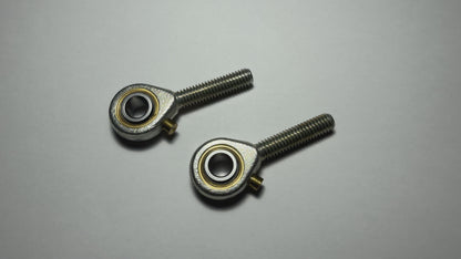 M6 Male Rod End Bearing POS6 6mm Bore LH Rose Joint – 2 Pack | SpringFix UK