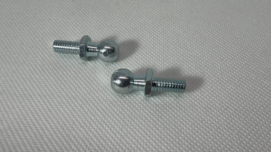 M6 Gas Strut Ball Stud Bolt 10mm Ball DIN 71803 Zinc Plated – 2 Pack | SpringFix UK