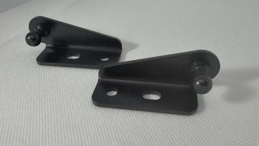 Gas Strut Mounting Bracket 10mm Ball Stud RH LH Set Black Heavy Duty – 2 Pack | SpringFix UK