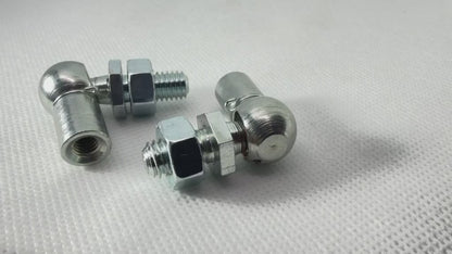 M6/M8 Gas Strut Angle Joint DIN 71802 10mm Ball, 21mm Reach – 2 Pack | SpringFix UK