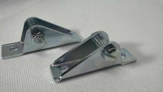 Gas Strut Pivot Hinge Bracket 8mm Pin M6 Bolt Side Mount Zinc – 2 Pack | SpringFix UK