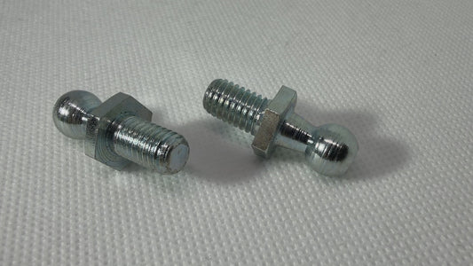 M8 Gas Strut Ball Stud Bolt 10mm Ball DIN 71803 Zinc Plated – 2 Pack | SpringFix UK