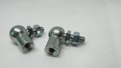 M6 Gas Strut Angle Joint DIN 71802 10mm Ball, 18mm Reach – 2 Pack | SpringFix UK