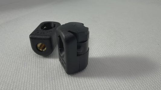 M8 Gas Strut Ball Socket End Fitting 10mm Plastic Brass Insert – 2 Pack | SpringFix UK