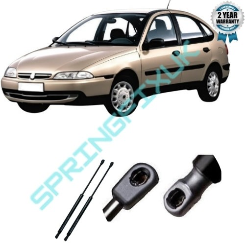 SpringFixUk pair of black tailgate gas struts for Fiat Marea SW 1998-2002, 420N force.