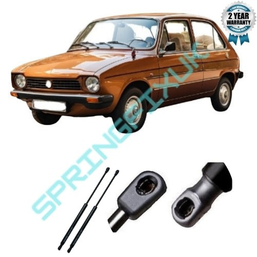 SpringFixUk pair of black steel tailgate gas struts for Fiat Palio 1998-2000, 360N