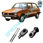 SpringFixUk pair of black steel tailgate gas struts for Fiat Palio 1998-2000, 360N