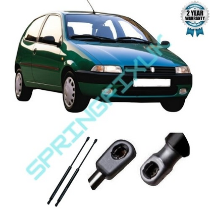SpringFixUk pair of black tailgate gas struts for Fiat Punto I (1993-1999), 300N, 454mm.