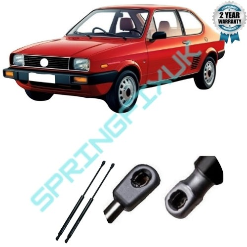 SpringFixUk pair of black tailgate gas struts for Fiat Tempra Weekend BG 1990-1996, 330N, 630mm