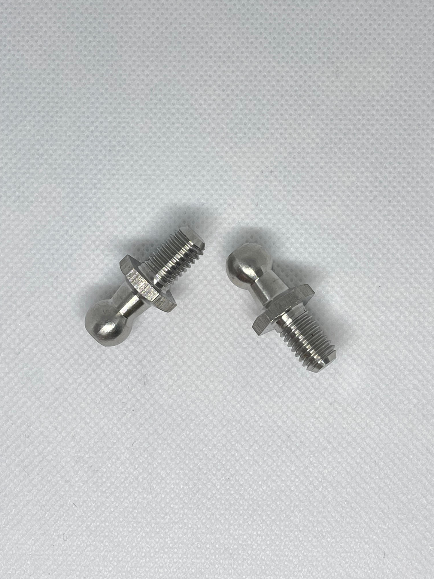 SpringFixUk M8 stainless steel gas strut ball stud bolts with 10mm ball, pack of 2.
