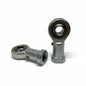 SpringFixUk pair of zinc plated steel female rod end bearings with 10mm bore and M10 RH thread.